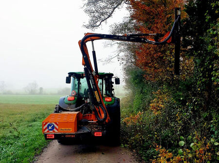 waldstrassenunterhalt, heckenpflege